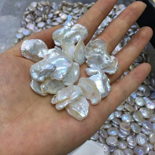 1Pcs Petal-shaped Freshwater Loose Pearl For DIY Earring Necklace Bracelet Brooch Pin Sewing Craft Jewelry Accessory