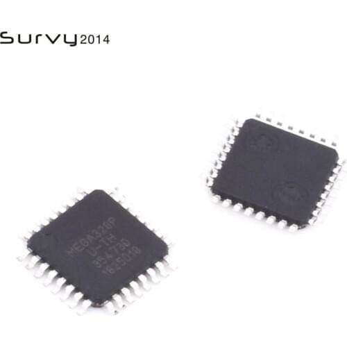5PCS ATMEGA328P-AU QFP ATMEGA328-AU TQFP ATMEGA328P MEGA328-AU SMD New IC ATMEGA328P-U