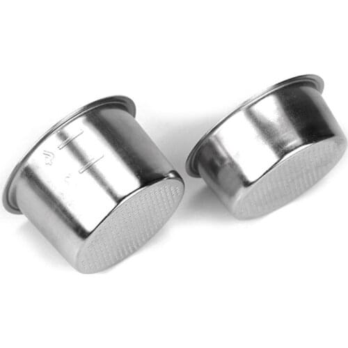 51mm Stainless Steel 4 Cups Powder Bowl Coffee Replacement Filter Basket QX2E