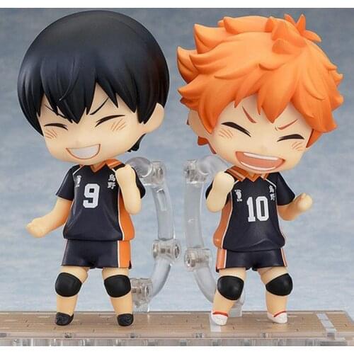 Anime Haikyuu Hinata Shoyo Kageyama Tobio Oikawa Tooru Kozume Kenma Action Figure Collection Model Doll Toys For Childrens Gift