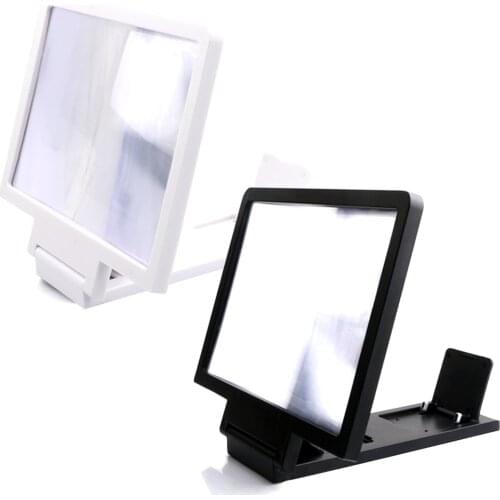 Besegad 8.2 inch Folding Expandable Cell Phone Smartphone Holder Screen Enlarger Magnifying Magnifier for 3D Movie Video Display
