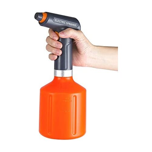 Kebtek Electric Plant Mister Spray Bottle, Watering Can Garden Auto Sprayer, for Gardening Household Cleaning- 32 Ounce /1Liter