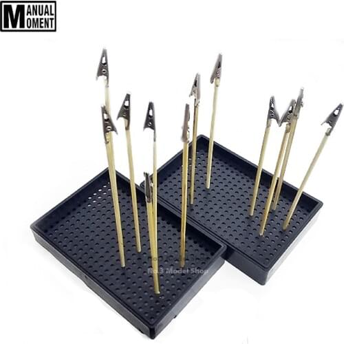 Model Coloring Tool Paint Paint Color Holder Spray Paint Pedestal Color Base Modeling Hobby Accessory