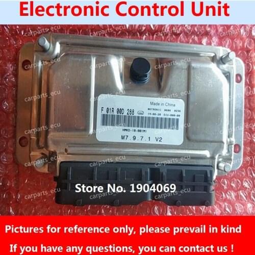 Engine Computer Board F01R00D403 F01RB0D403 HCB0-18-881 M7.9.7 ECU F01R00D288 F01RB0D288 HC20-18-881M1 For Haima Car