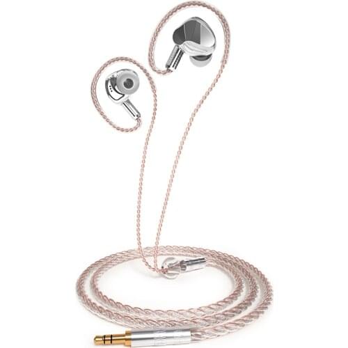 SENFER DT9 Earbuds Knowles Balanced Armature + Dynamic Hybrid In Ear Earphone HIFI DJ Earplug MMCX Connector Headphones
