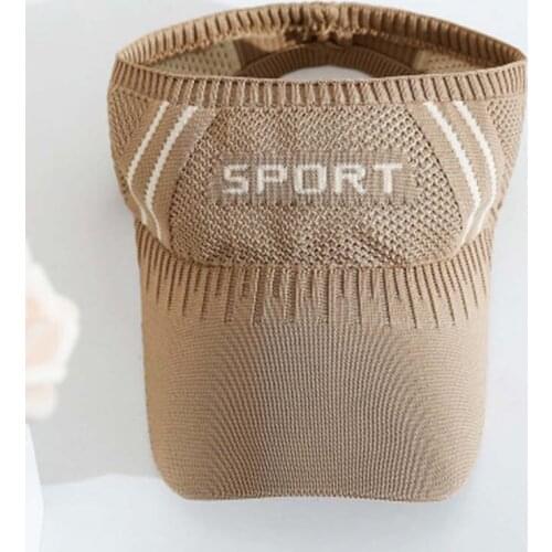 Spring Summer Sports Sunshade Hat Women Adjustable Baseball Dew Ponytail UV Protection Tennis Golf Running Men Empty Top Cap S69