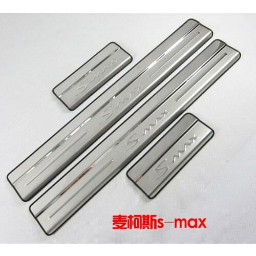 Car styling 304 Stainless steel scuff plate/door sill for s-max