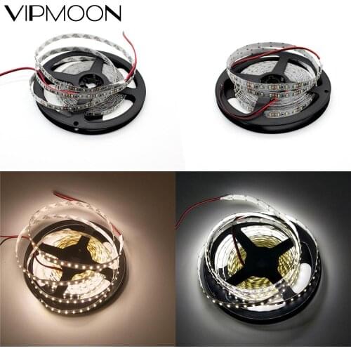 Super Bright 5m/lot 3014 LED Strip 120LEDs/M Non-waterproof led Strip Flexible Light DC 12V White/Warmwhite color