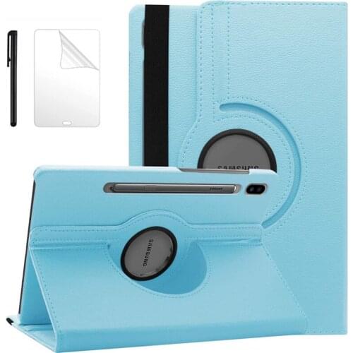 360 Rotating For Samsung Galaxy Tab S7 11 inch T870 T876 T875 2020 Case Tablet Case Bracket Fold Stand Flip Leather Cover