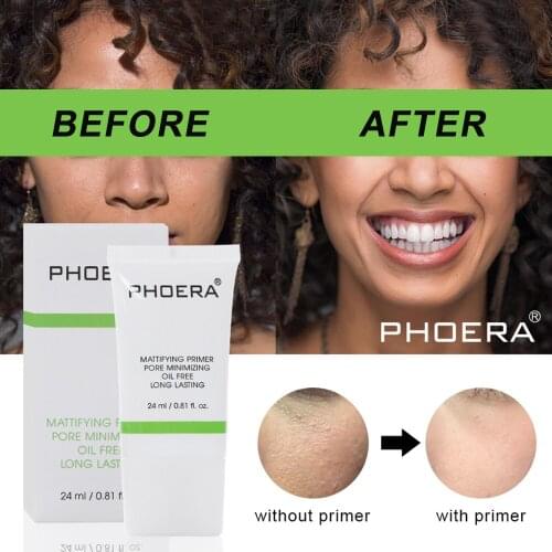 Liquid Moisturizer Face Primer Base Makeup Foundation Cream Oil Control Invisible Pore Shrink Pore Cosmetic Matte 2