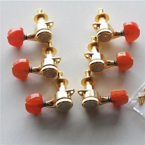 1 set 6 pcs professional Der jung locking machine heads, guitar machine tuner, guitar tunning pegs