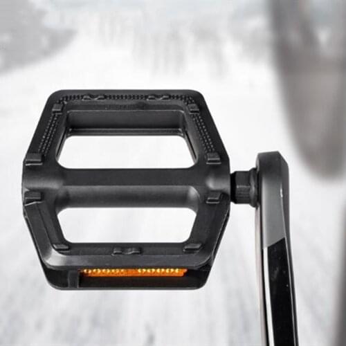 1 Pair High Quality Portable MTB Bike Bicycle Pedals Plastic Road Bike Double Pedals Cycling Mountain Bike Parts