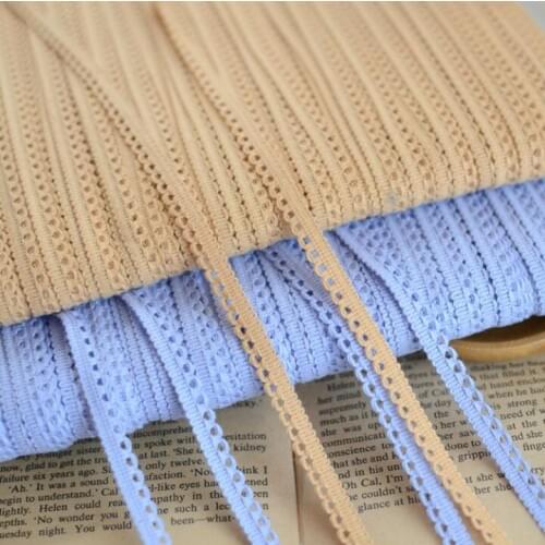 30 Meters Decorative Cotton DIY Lace Trim Cotton Crocheted Lace Fabric Ribbon Handmade Patchwork Accessories Craft