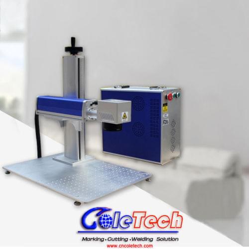 30W Fiber Laser Making Machine Engraving Stainless Steel Metal CE/FDA