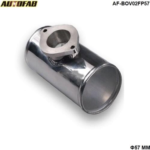 57MM 2.25" BOV BLOW OFF VALVE FLANGE T MOUNTING PIPE For Honda Accord 98-02 AF-BOV02FP57