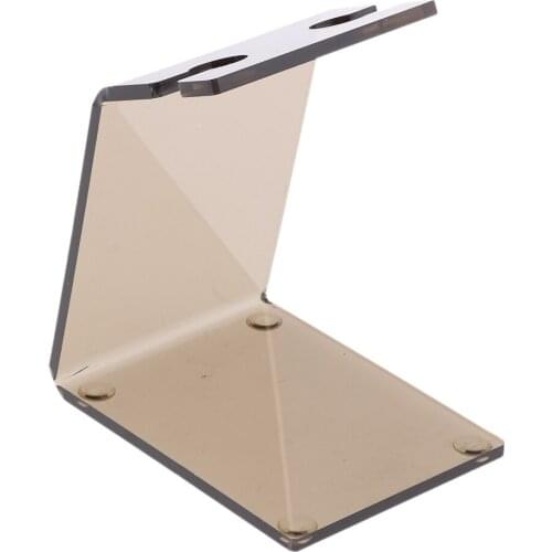 Acrylic Display Stand and Sign Holder Rack for Pictures/Paper Menu/Flyer/Brochure Display | T-Style Plastic Tabletop Stands