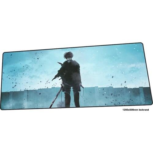 Attack on titan mouse pad 1200x500mm mousepads best gaming mousepad gamer anime large New arrival mouse pads keyboard pc pad