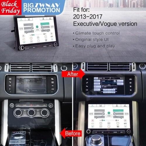 4+128G AC Screen Android For Land Rover Range Rover SVA LWB L405 2013 2014 2015 2016 2017 Car GPS Audio Radio Receiver Head Unit