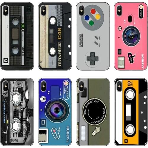 For Xiaomi Redmi 9T 9C 9A 7 7A K20 6 6A S2 Redmi Note 9S 9T 9 8 8T 7 6 5A Pro Retro Vintage Camera Cassette Music Phone Case