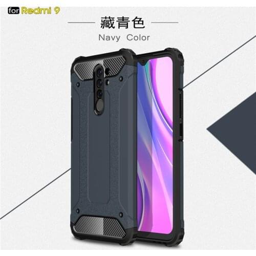 For Cover Xiaomi Redmi 9 Case For Redmi 9 Capas Bumper Shockproof PC Cover For Mi Note 10 Lite Redmi 8 9 A Note 8 9 S Pro Fundas