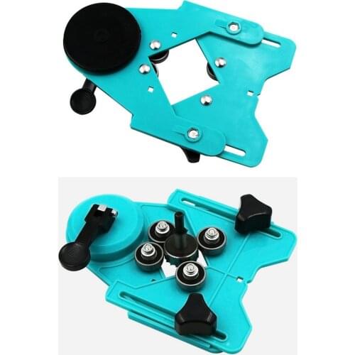 Ceramic Tile Glass Locator 4-83mm Opening Positioning Guide Drill Bit Guide Hole Clamping Range Construction Tools Drill Guide
