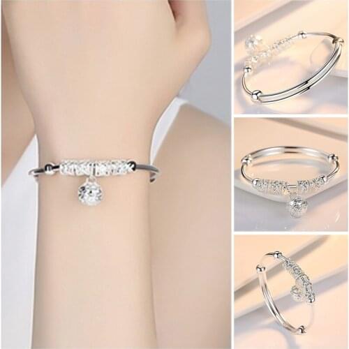 Fashion Running Pearl Palace Bell Bracelet Palace Bell Charm Bracelet Lucky Bead Bracelet Female Jewelry Birthday Gift