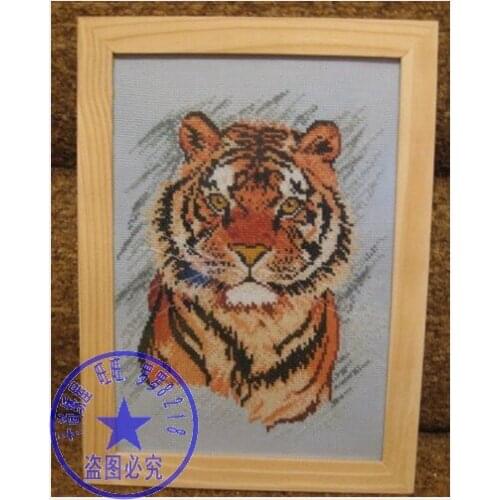 FREE delivery Popular Top Quality counted cross stitch kit little tiger cub