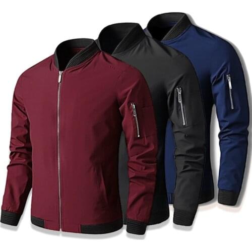 New 2020 Jacket Men Fashion Casual Slim Mens Jacket Sportswear Bomber Jacket Mens jackets men and Coats Plus Size S- 6XL 9900