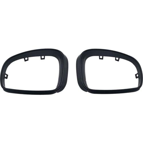 NEW-Auto Left Right Side Wing Mirror Housing Trim Frame for Skoda Fabia 2008 2009 2010 2011 2012 2013 2014