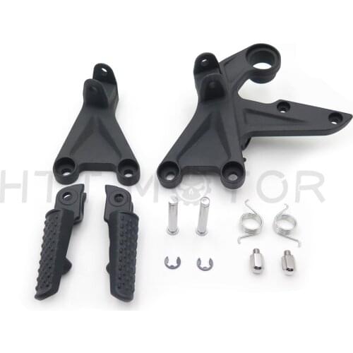 Aftermarket free shopping motorcycle parts Front Rear Foot Peg Brackets for Honda 2008 2009 2010 2011 HONDA CBR 1000RR BLACK