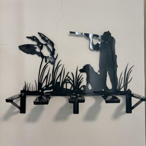 Hunter Boot Rack Waders Rack Gun Rack Key Holder Home Decoration Hanger Gift for Hunters Home Storage