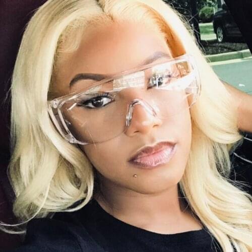 Fashion New Color Oversize Square Sunglasses Women Retro Gradient Sun Glasses 2020 Men Black Big Frame Vintage Goggles UV400