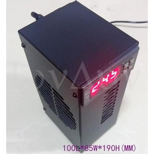 Thermostatic adjustable semiconductor electronic small miniature chiller aquarium 35 liters fish tank circulating water chiller