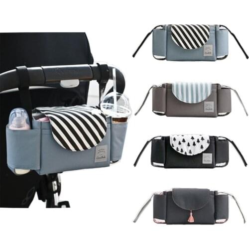 Universal 2018 Baby Strollers Organizer Bag Carriage Pram Cart feeding Bottle Diaper mom Bag Newborn Nappy Storage Bag Mummy bag