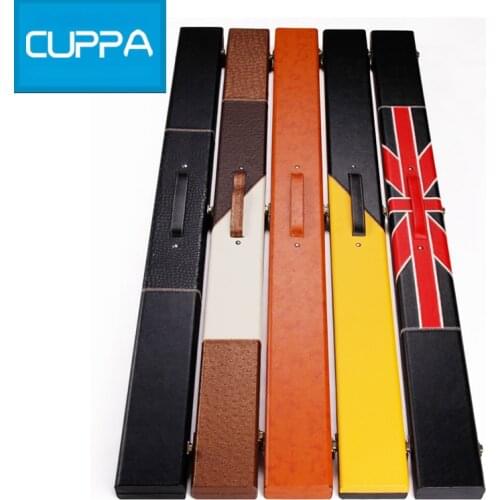 High Quality Cuppa PU 3/4 Snooker Cue Case Billiard Accessories Set 5 Options China