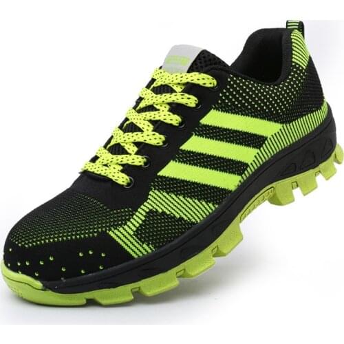 Safety Work Boots Shoes For Men Indestructible Steel Toe Cap Shoes All Season Working Boots Security Work Shoes Free Shipping