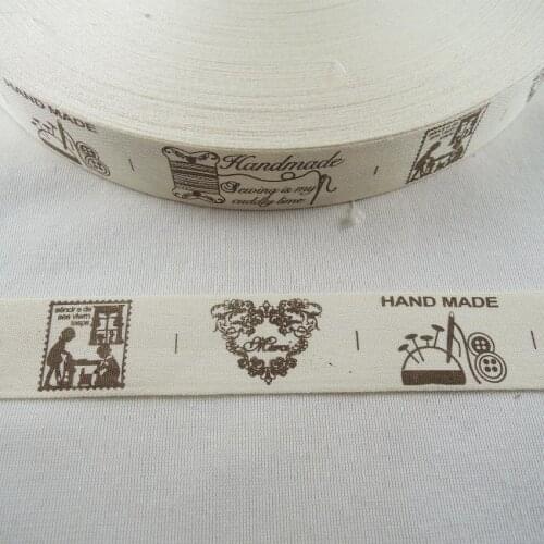 1" 25mm Printed Handmade accessories 100% Cotton Ribbons scrapbooking Accessories DIY Craft Cloth Fabric Ribbons 5YDS XM-55A