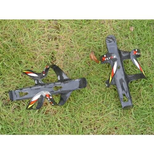 2017# Pair Bicycle Bottle Holder Carbon Cycling Road Mountain Bike Water Bottle Cage For Bicycle 004# (FLYXII)