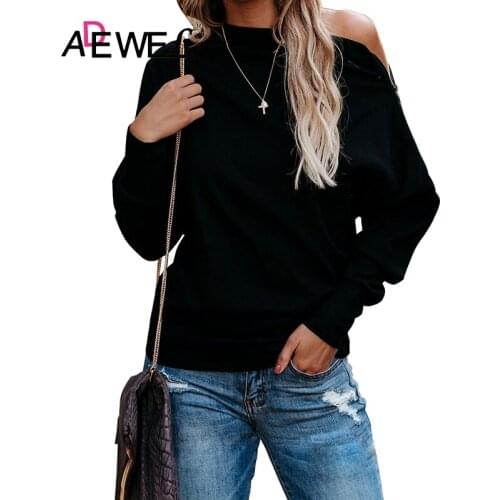 Женские трикотажные футболки ADEWEL China At AliExpress