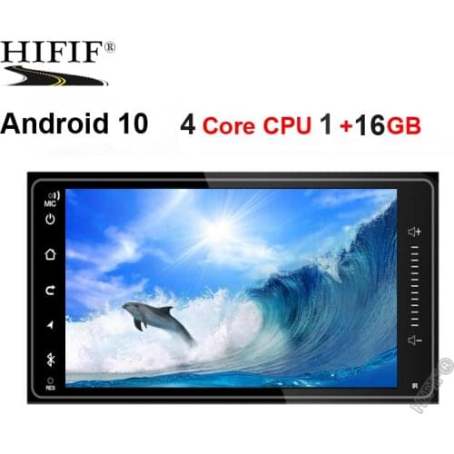 Android 10 Car Radio for TOYOTA COROLLA Camry Land Cruiser HILUX PRADO RAV4 Quad Core wifi Bluetooth video audio Multimedia