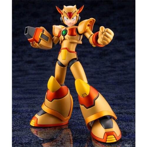Pre Sale Max Armor Action Figure Rockman X3 Anime Figure Toys for Boy Models Ornaments Assembly Hyper Chip Doll Pvc Model Toys
