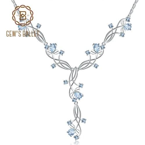 GEM'S BALLET Silver Necklaces