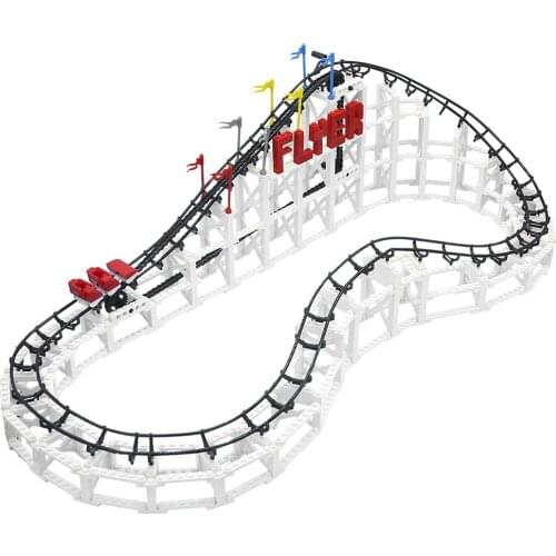 CDX Building For Puzzle Block Little Roller Coaster Kids Toy Children Educational Learning Games