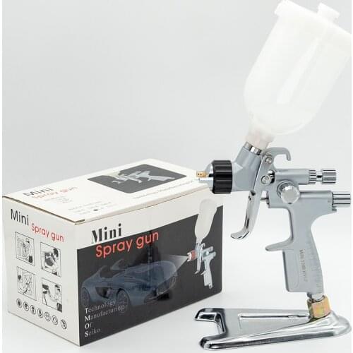1.0mm Nozzle MINI T50 Professional HVLP Mini Paint Spray Gun 250ml Cup Airbrush For Painting Car Aerograph Pneumatic Gun