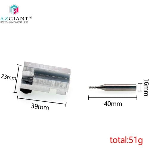 Original HU162T fixture CLAMP for VW SN-CP-JJ-16 SEC-E9 E9Z CNC Key Cutting Machine locksmith tool
