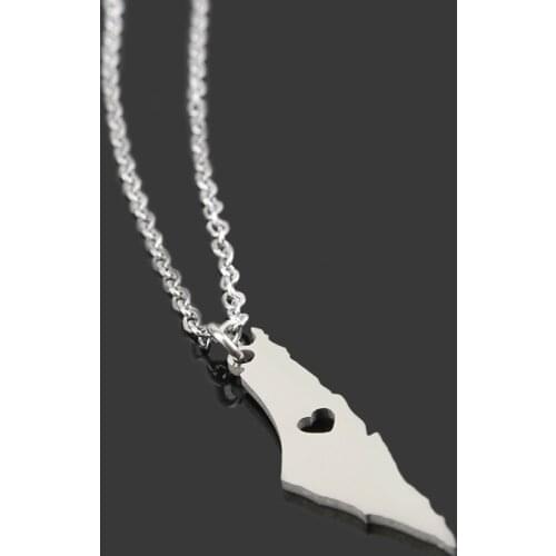 Stainless Steel Free Palestine Necklace Jerusalem GAZA Stop Israel Pendant Necklace Choker for Women Men Boys Girls Jewelry