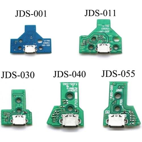 YuXi Power Charging Port Socket Board JDS 011 001 030 040 050 055 For PS4 Controller gamepad Repair Parts