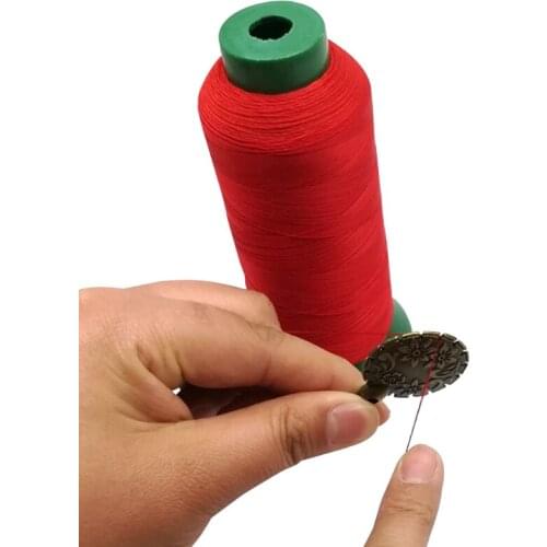 203F Sewing Thread Yarn Cutter Pendant Round Shape Antique Bronze Craft DIY Tool Home