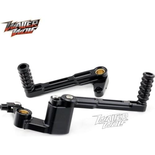 Rear Brake & Gear Shift Lever For DUCATI MONSTER 696 796 1100 1100S Motorcycyle Accessories Left Adjustable Levers Red Black