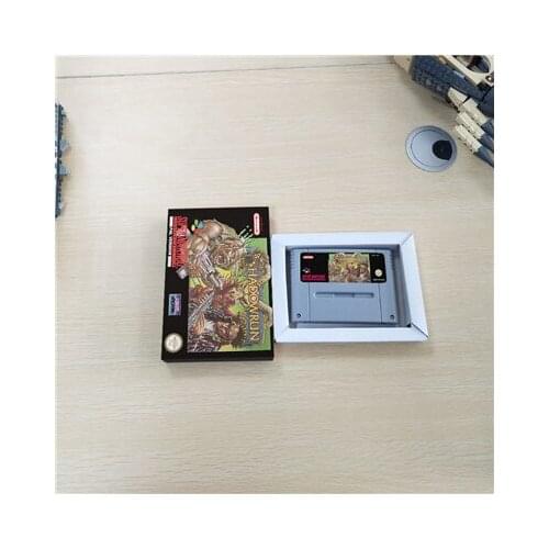 Shadowrun - EUR Version RPG Game Card Battery Save With Retail Box